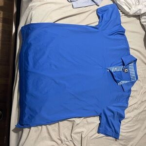 Men's Blue Polo Shirt